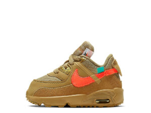 x Off White Air Max 90 Desert Ore (Toddler) (2019)