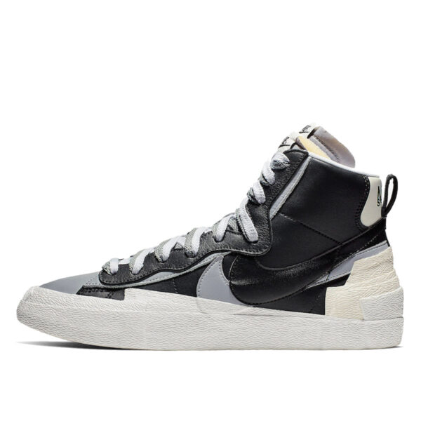 x Sacai Blazer Mid Black (2019)