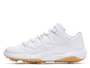 Nike AJ XI 11 Golf White Metallic Gold (2019)