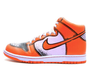 Dunk High 1 Piece Premium Lilac Ice Deep Orange