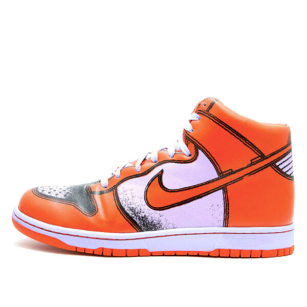 Dunk High 1 Piece Premium Lilac Ice Deep Orange