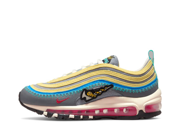 Air Max 97 GS Air Sprung Grey Celery	(2022)