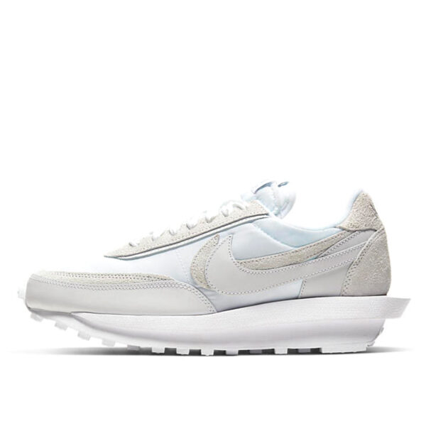 x Sacai LDWaffle 'White Nylon' (2020)