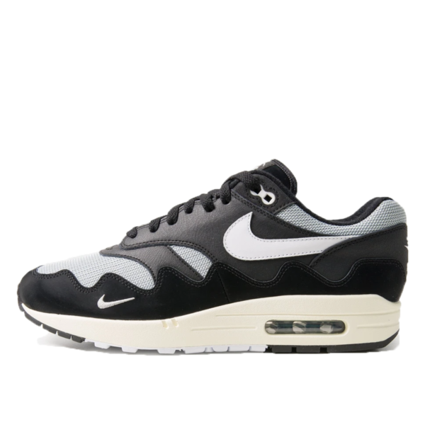 x Patta Air Max 1 Waves Black White (With Bracelet) (2021)