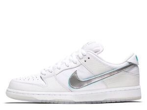 SB x Diamond Supply Co. Dunk Low 'White Diamond' (2018)