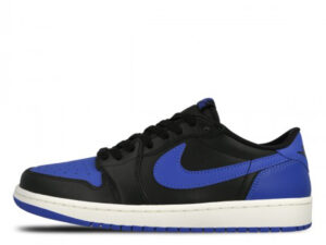 Nike AJ I 1 Retro Low OG Black Varsity Royal