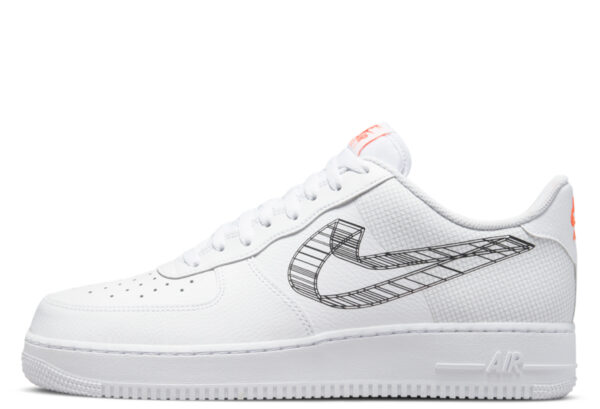 Air Force 1 Low 3D Swoosh White (2022)