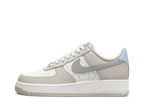 Air Force 1 Low Reflective Mini Swoosh Grey (2022)
