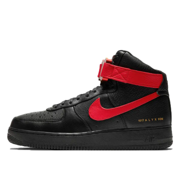 x Alyx Air Force 1 Black University Red (2021)
