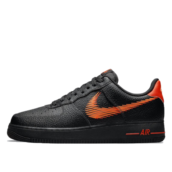 Air Force 1 Low Zig Zag Black Orange (2021)