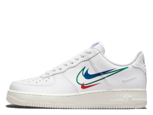 Air Force 1 Low Multi Swoosh White Game Royal (2021)