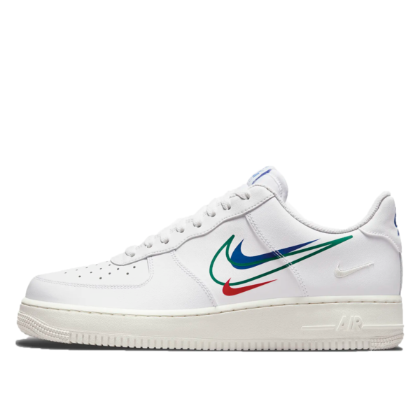 Air Force 1 Low Multi Swoosh White Game Royal (2021)