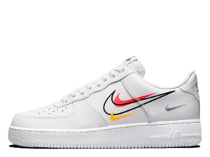Air Force 1 Low Multi Swoosh White Team Orange (2021)