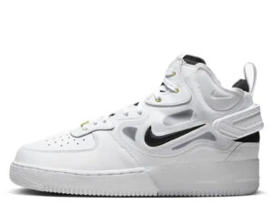 Air Force 1 Mid React White Black (2022)