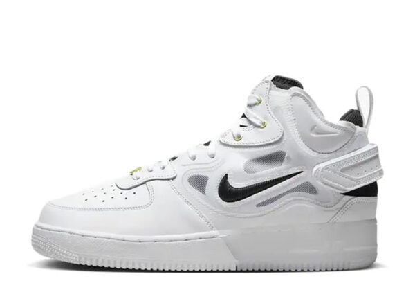 Air Force 1 Mid React White Black (2022)