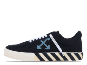 Vulc Low Black Light Blue Arrow