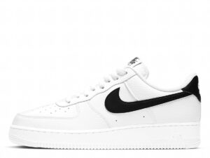 Air Force 1 Low '07 White Black Pebbled Leather (2021)