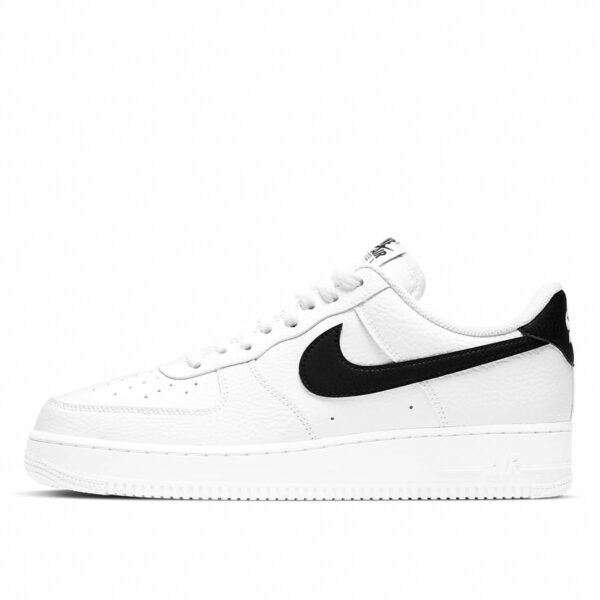Air Force 1 Low '07 White Black Pebbled Leather (2021)