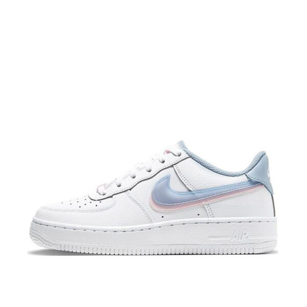 Air Force 1 Low LV8 Double Swoosh Light Armory Blue (GS) (2021)