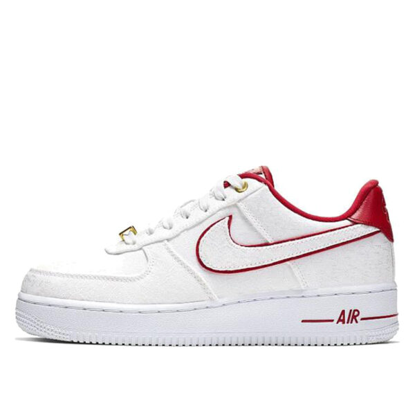 Womens Air Force AF 1 07 Lux Red White (2019)