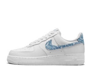 WMNS Air Force 1 Low '07 Essential White Worn Blue Paisley (2021)