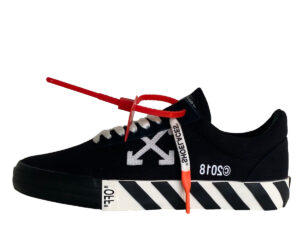 Vulc Low Top Sneakers Black (Updated Stripes) (2018)