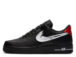 Air Force 1 Low 'Brushstroke Swoosh' Black (2020)