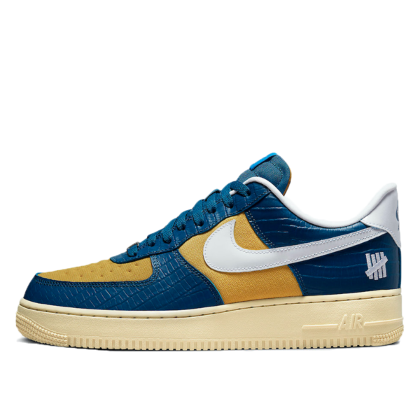 x Undefeated Air Force 1 Low 'Dunk vs AF1' Blue Croc (2021)