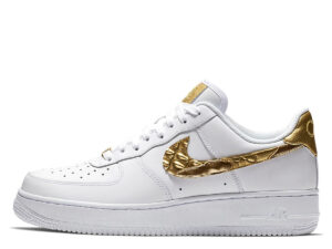 Air Force 1 Low White CR7 Christiano Ronaldo Golden Patchwork