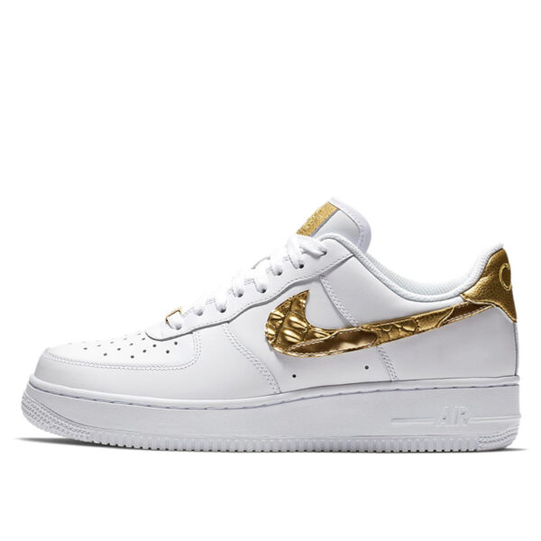 Air Force 1 Low White CR7 Christiano Ronaldo Golden Patchwork