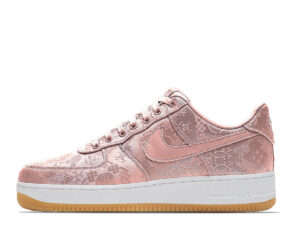 x CLOT Air Force AF 1 Low Rose Gold Silk (2020)