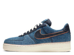 x 3x1 Air Force AF 1 Low 'Stonewash Blue' (2019)