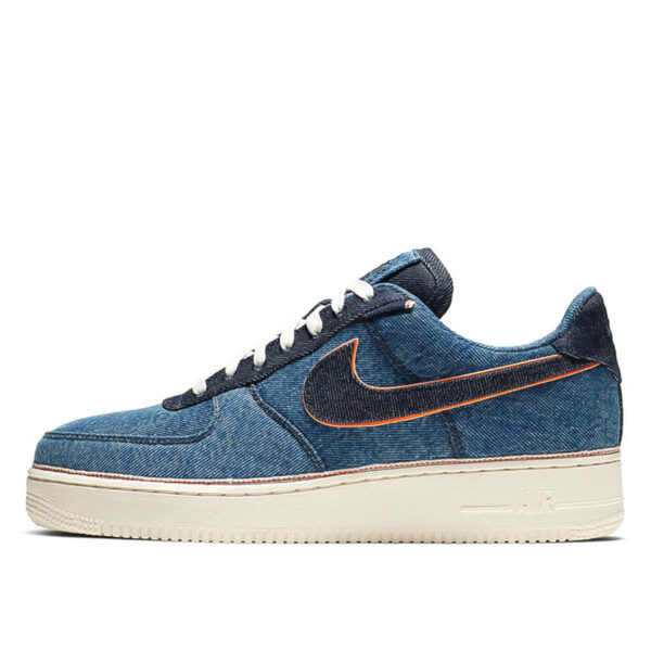 x 3x1 Air Force AF 1 Low 'Stonewash Blue' (2019)