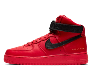 x Alyx Air Force 1 University Red Black (2021)