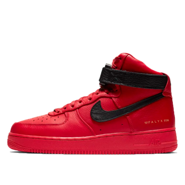 x Alyx Air Force 1 University Red Black (2021)