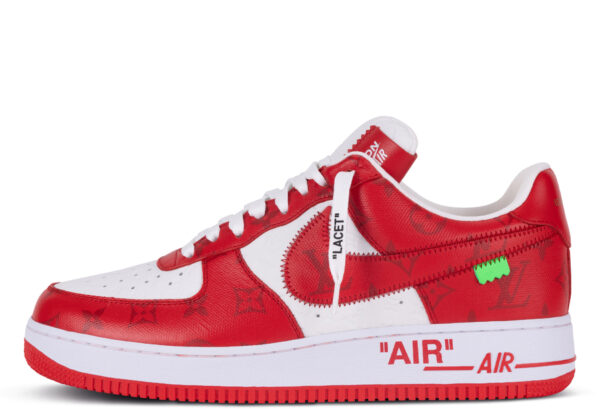 Air Force 1 x Louis Vuitton Low By Virgil Abloh White Red (2022)