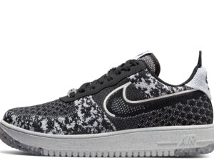 Air Force 1 Crater Flyknit Black Pure Platinum (2022)