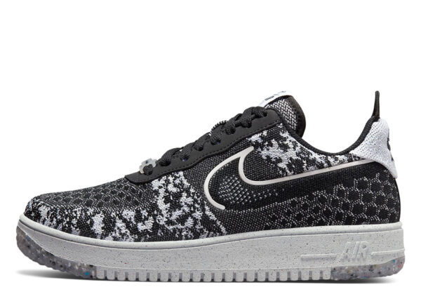 Air Force 1 Crater Flyknit Black Pure Platinum (2022)