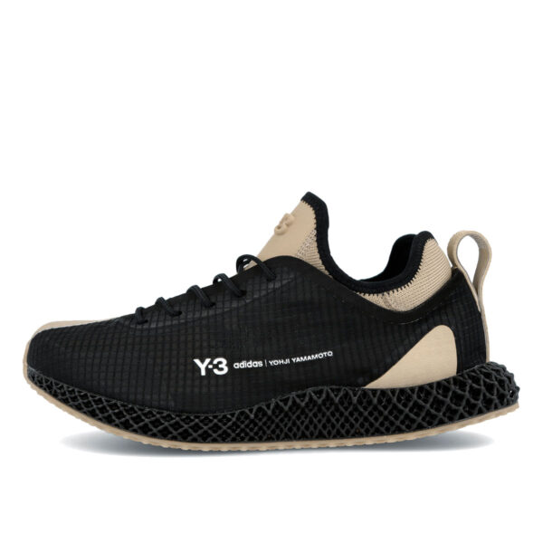 Y-3 Runner 4D IO Black Trace Khaki (2020)