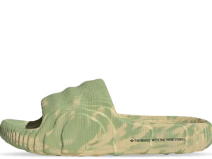 Adilette 22 Slides Magic Lime Desert Sand (2022)