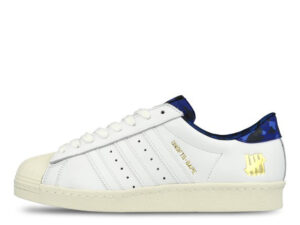 Superstar 80s Undefeated UNDFTD Bape White Blue