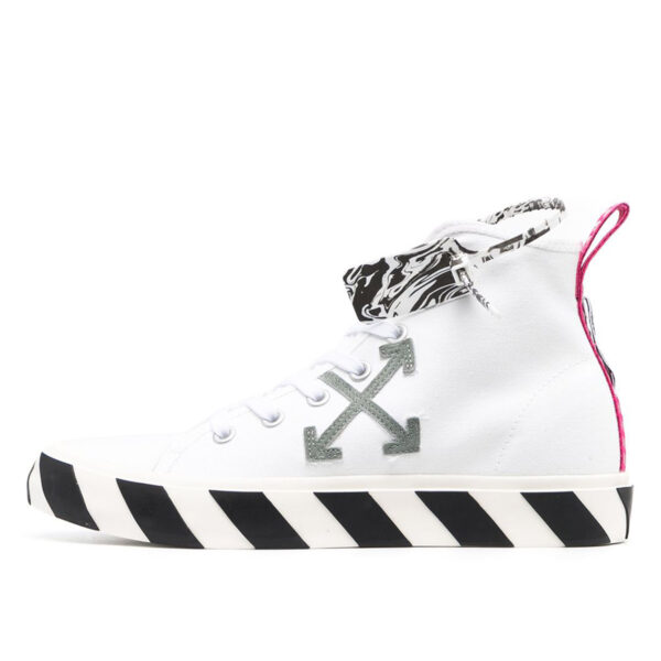 Vulc Mid Top Sneaker White Grey Pink (2021)