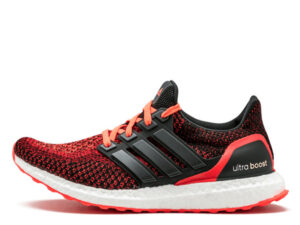 Ultra Boost 2.0 Core Black Solar Red Gradient