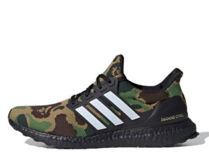 x A Bathing Ape Green Camo BAPE Ultra Boost (2019)