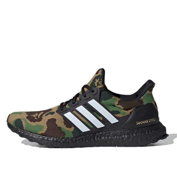 x A Bathing Ape Green Camo BAPE Ultra Boost (2019)