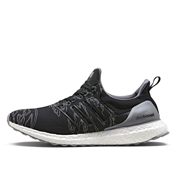 x Undefeated Ultra Boost 2.0 Shift Grey Black UNDFTD