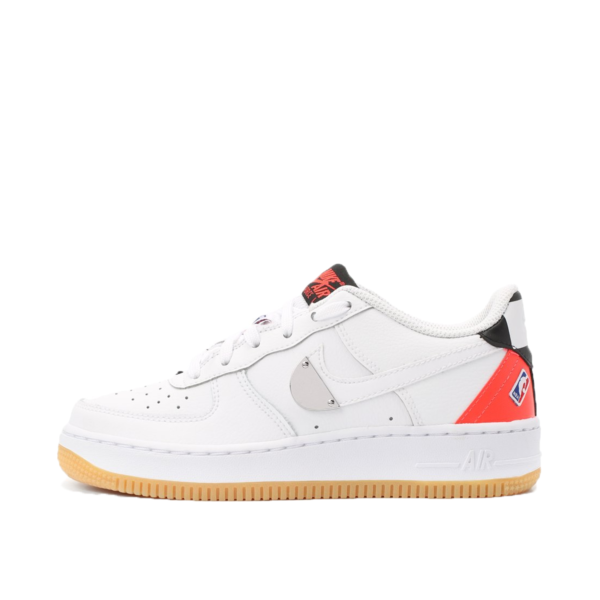 Air Force 1 LV8 NBA Pack White Red (GS) (2020)