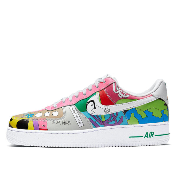 x Ruohan Wang Air Force 1 'Flyleather' (2020)