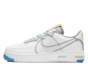 Air Force 1 Low React White Light Smoke Grey (2020)