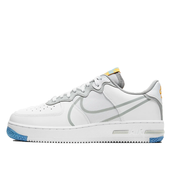 Air Force 1 Low React White Light Smoke Grey (2020)